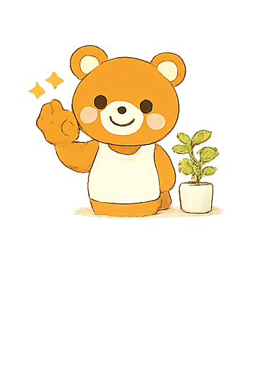 案内する熊